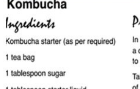 KOMBUCHA TEA